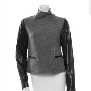 Vince leather/wool jacket